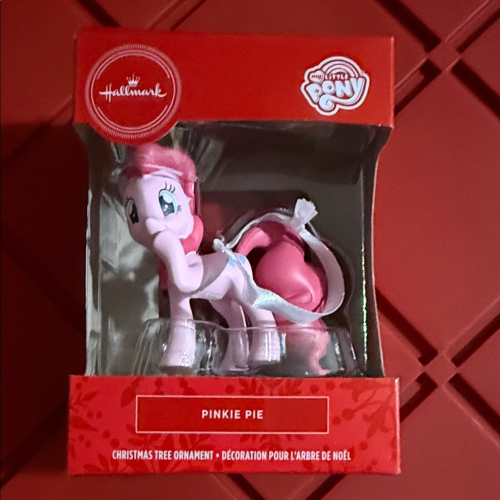 Hallmark Pink and White Pinkie Pie Ornament